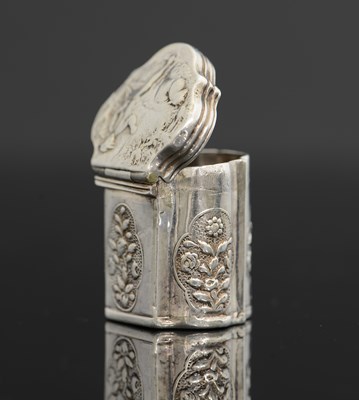 Lot 250 - A late nineteenth century Dutch silver...