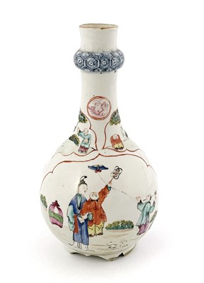 Lot 557 - Chinese Doucai bottle vase