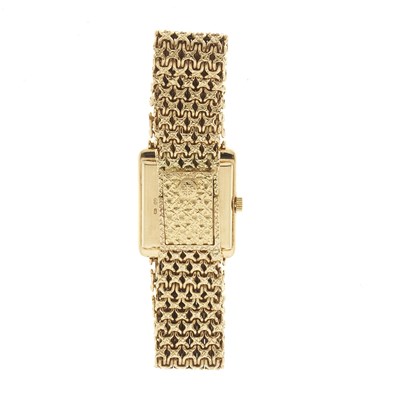 Lot 235 - Patek Philippe, an 18ct gold bracelet watch