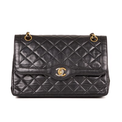 Lot 302 - Chanel, a vintage Paris Double Flap handbag,...