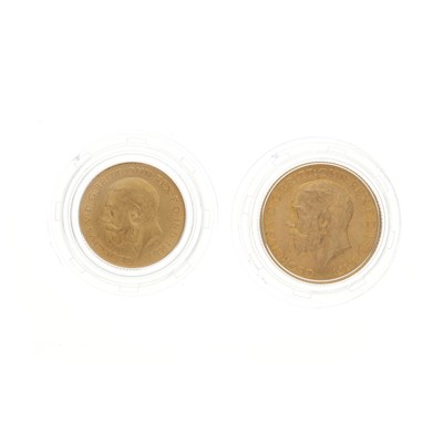 Lot 201 - An End of an Era gold sovereign coin set