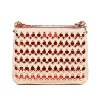 Lot 324 - Christian Louboutin, a studded Triloubi...