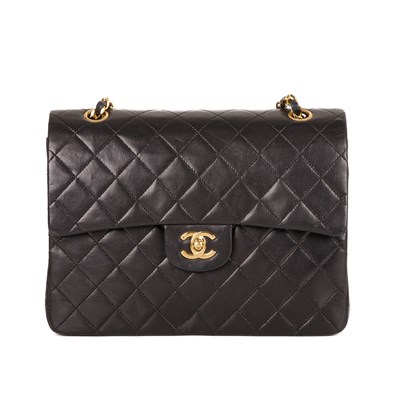 Lot 301 - Chanel, a vintage Classic Tall Double Flap...