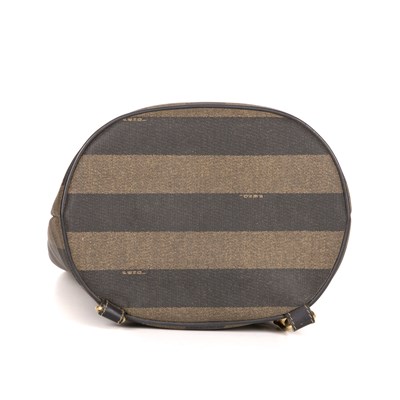 Lot 336 - Fendi, a Pequin single strap backpack,...