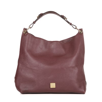 Lot 433 - Mulberry, an oxblood Freya hobo handbag,...