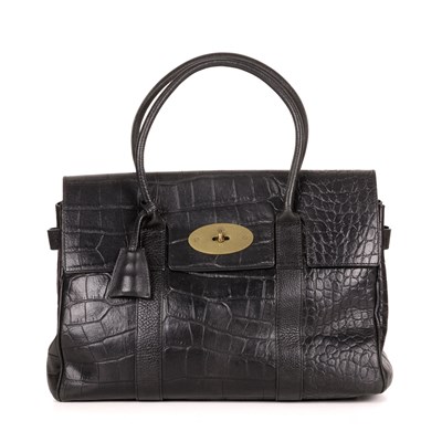 Lot 430 - Mulberry, an embossed Bayswater handbag,...