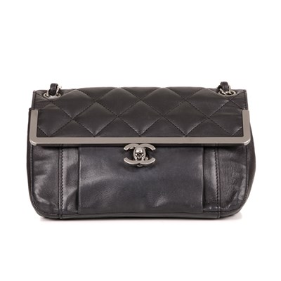 Lot 304 - Chanel, a Frame Flap handbag, featuring...