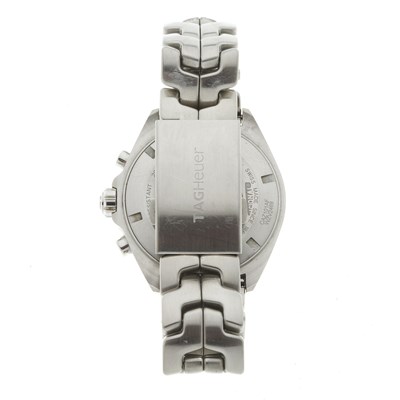 Lot 242 - Tag Heuer, a stainless steel Ayrton Senna Formula 1 bracelet watch