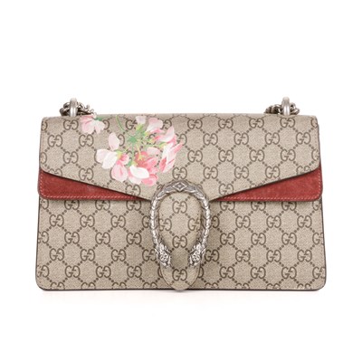 Lot 346 - Gucci a supreme Blooms Dionysus handbag,...