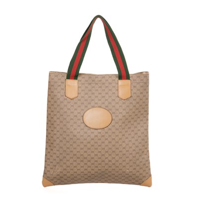 Lot 351 - Gucci, a vintage tote, featuring the maker's...