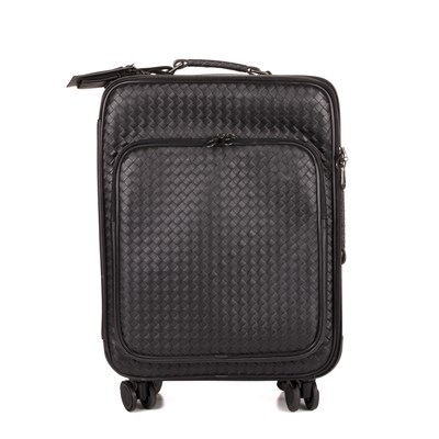 Lot 279 - Bottega Veneta, a Nero Intrecciato Trolley...