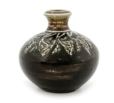 Lot 706 - Martin Brothers, a small stoneware vase, 1885,...