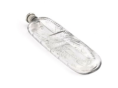 Lot 473 - An Irish glass scent flask, circa 1800,...