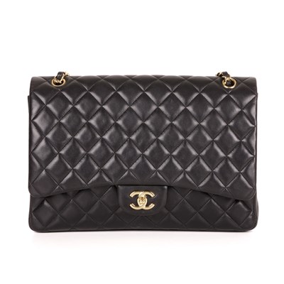 Lot 305 - Chanel, a Maxi Classic Flap handbag, designed...