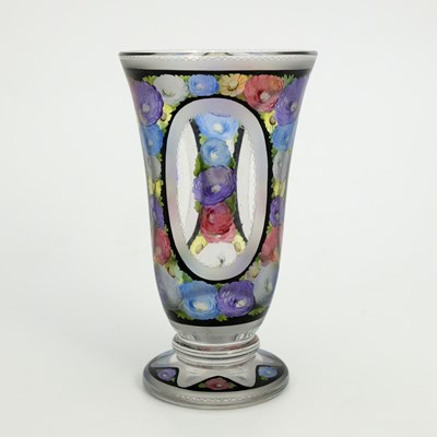 Lot 617 - Johann Oertel, Haida, a Secessionist enamelled...