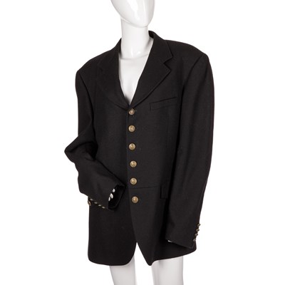Lot 334 - Dolce & Gabbana, a men's black wool jacket,...