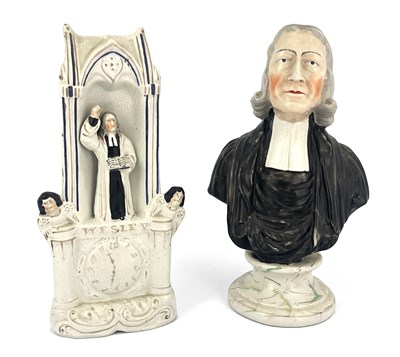 Lot 1022 - A Staffordshire Enoch Wood portrait bust of...