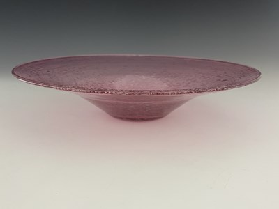 Lot 604 - John Walsh Walsh, a Pompeiian glass bowl,...