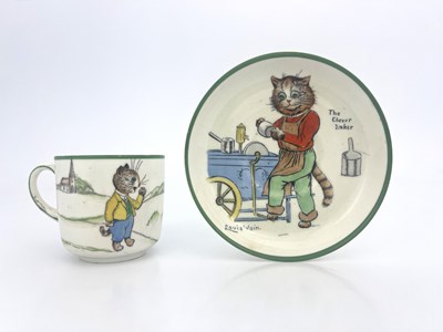 Lot 744 - Louis Wain for Paragon, a Tinker Tailor Series...