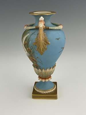 Lot 779 - Charles Baldwyn for Royal Worcester, a twin...