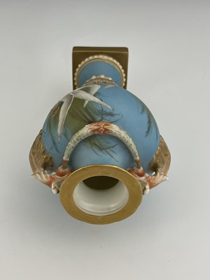 Lot 779 - Charles Baldwyn for Royal Worcester, a twin...