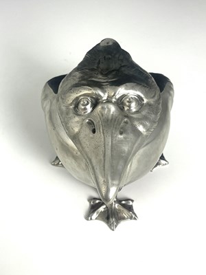 Lot 168 - Joseph Reinemann, Munich, a Jugendstil pewter...