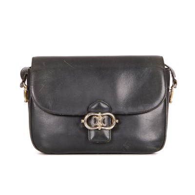 Lot 299 - Celine, a vintage leather handbag, crafted...