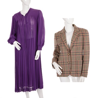 Lot 300 - Celine, two items of ladies vintage clothing,...