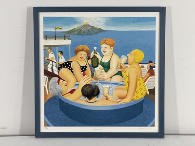 Lot 275 - Beryl Cook (British, 1926-2008), 'Cruising',...