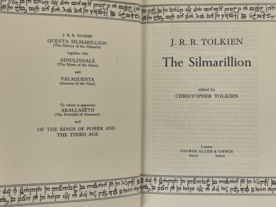 Lot 250 - Tolkien, J.R.R., The Silmarillion, 1977 first...