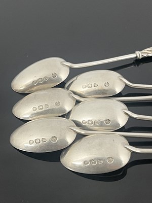 Lot 57 - A set of Victorian silver Apostle teaspoons,...