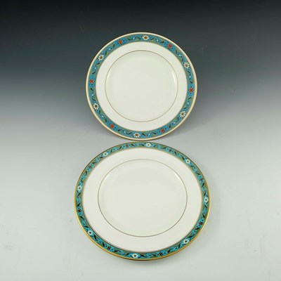 Lot 703 - Christopher Dresser for Minton, two plates,...