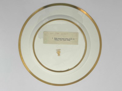 Lot 836 - S.J Russell for Minton, a gilded cabinet plate,...
