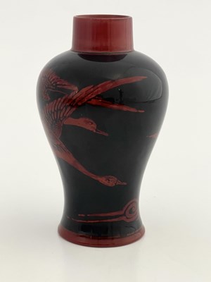 Lot 715 - Bernard Moore, a Flambe vase, circa 1915,...