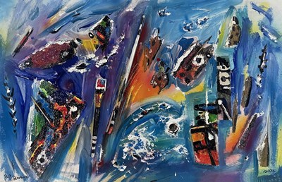 Lot 407 - David Wilde (British, 1913-1974), 'Port...