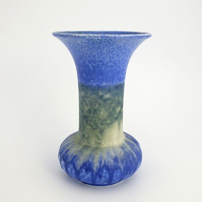 Lot 726 - Ruskin Pottery, a crystalline vase, circa 1932,...