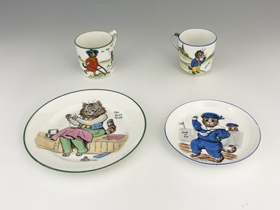 Lot 738 - Louis Wain for Paragon China, a cup...