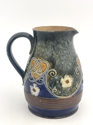 Lot 717 - A Royal Doulton stoneware jug, circa 1910,...