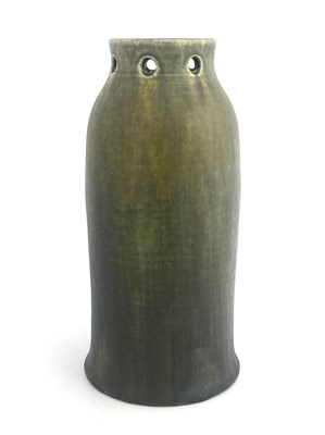 Lot 729 - Ruskin Pottery, a crystalline vase, circa 1932,...