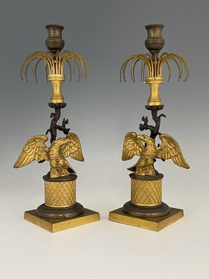 Lot 226 - A pair of late 19th Century French ormolu and...