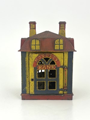 Lot 224 - A cast iron Novelty Money Bank, late 19th...