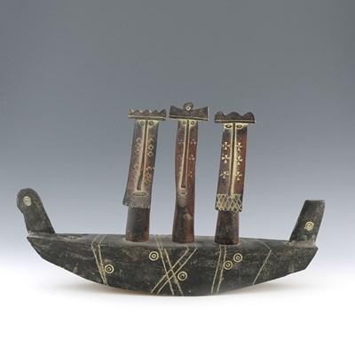 Lot 742 - John Maltby (1936-2020), Royal Barge, a studio...