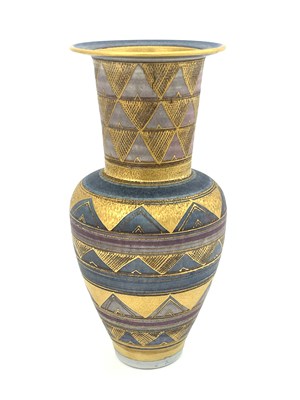 Lot 744 - Mary Rich, a studio pottery vase, shouldered...