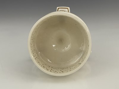 Lot 871 - A Grainger Worcester reticulated font...