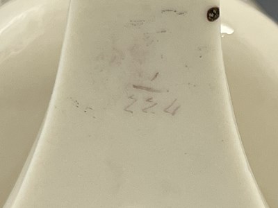Lot 871 - A Grainger Worcester reticulated font...