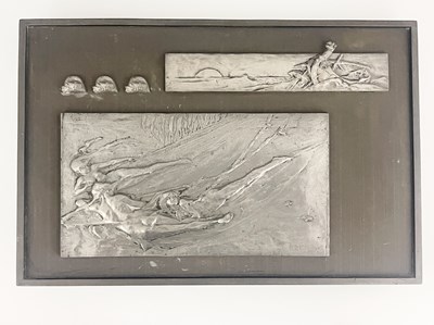 Lot 182 - Gilbert Bayes, a relief moulded sculptural...