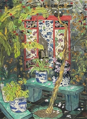 Lot 323 - Fang Xiang (Chinese, 1967), The Open Window,...