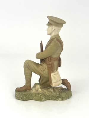 Lot 911 - A Royal Worcester figure, 1914, modelled as a...