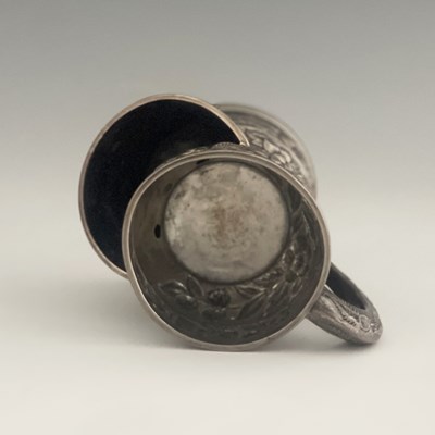 Lot 102 - A twentieth-century American silver shaving...