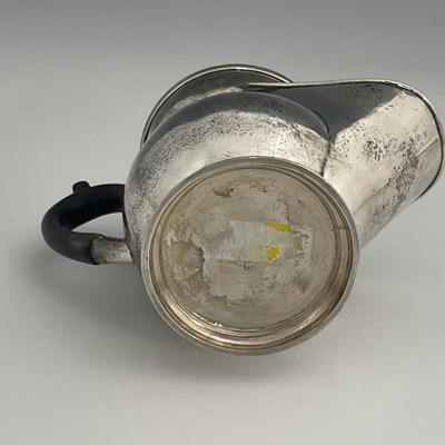 Lot 66 - A Victorian silver shaving mug, of cylindrical...